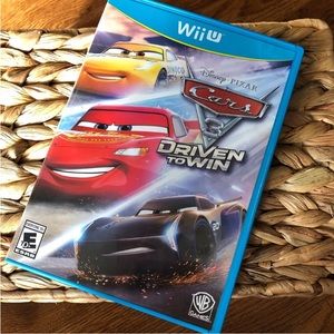 Disney Pixar: Cars 3: Driven to Win video game for Wii U